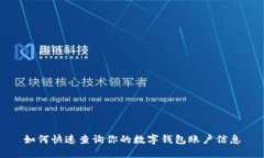 如何快速查询你的数字钱包账户信息